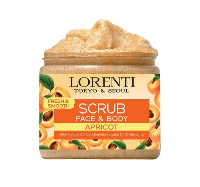 Lorenti Apricot Bədən üçün skrab
